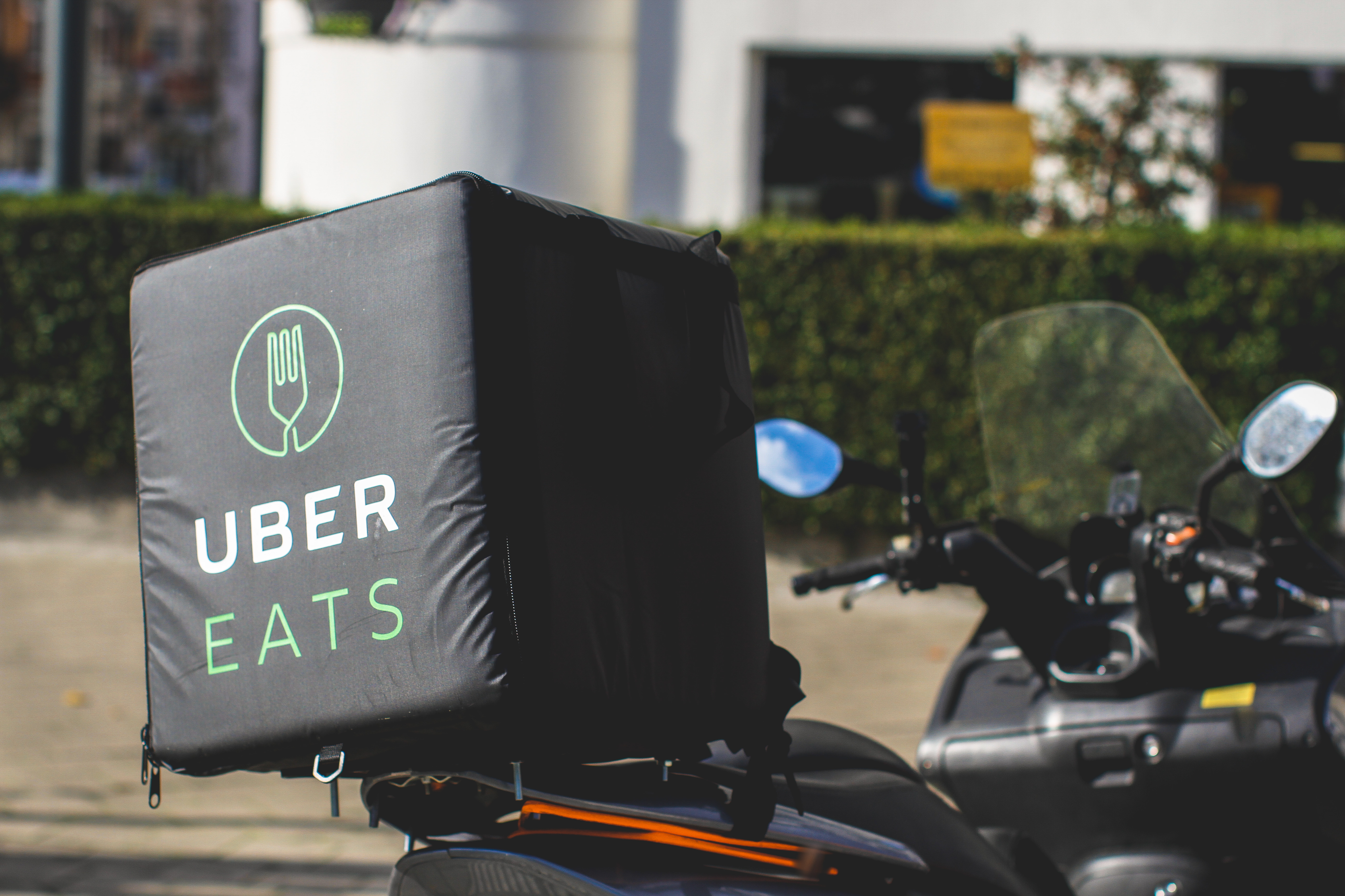 UberEats love Motorcycles