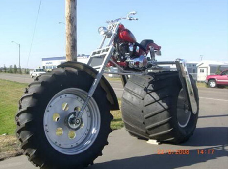 weirdest motorcycle